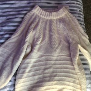 Cream sweater